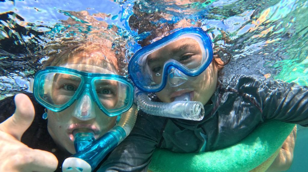 Snorkelling in Exmouth