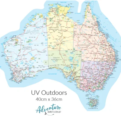 Map of Australia Sticker